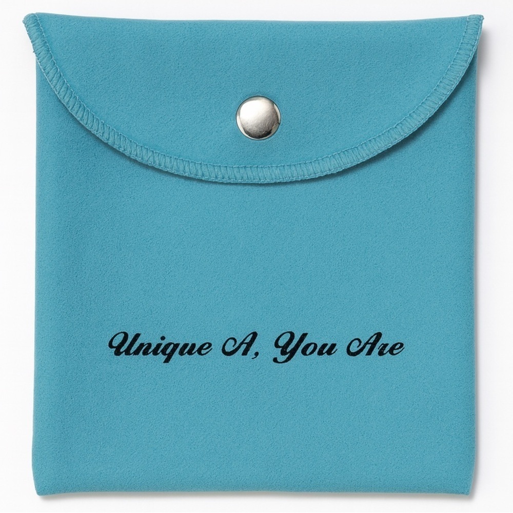 Unique A, You Are Blue Jewelry Pouch
